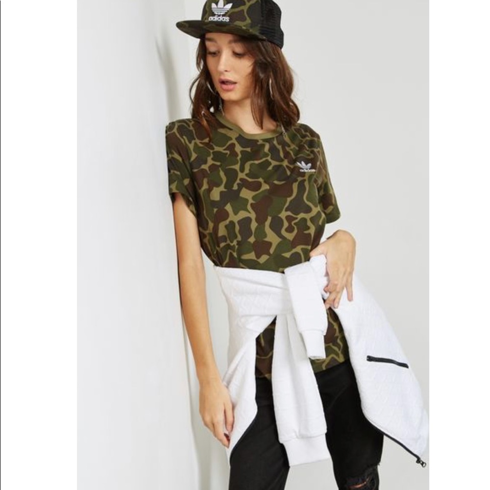 Adidas Pharrell Williams Camo tee shirt - Picture 4 of 7